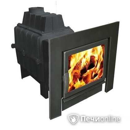 Дровяная банная печь Березка Воевода-Флагман 20 без сетки под обкладку чугун в Калининграде